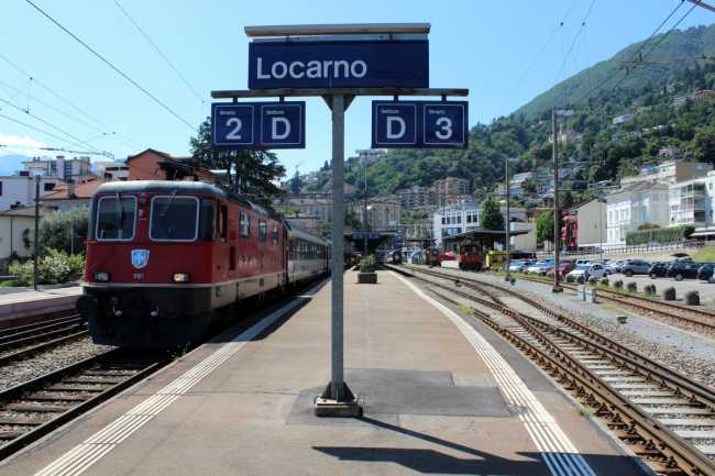 Bahnhoefe schweiz locarno stazione am 921932