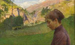 Luigi bolongaro fanciulla a Varzo