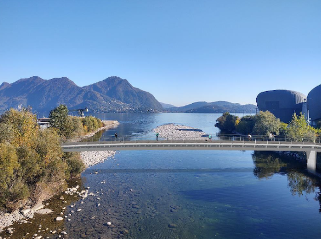 Passerella ciclo pedonale sul torrente San Bernardino reference copia