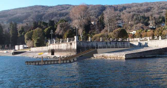 Pontile baveno fotoinserimento
