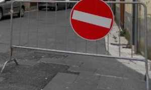 divieto transito cartello