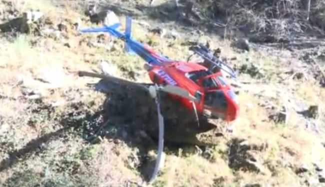 elicottero gordola precipitato