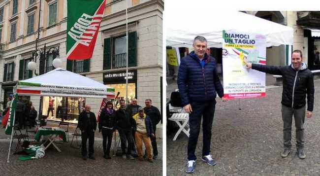 gazebi azzurri