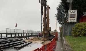 lavori cantiere smottamento