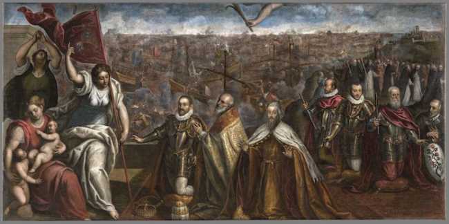 palma il giovane battaglia lepanto foto ccr