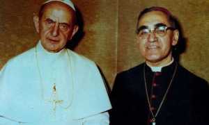 pope paul vi and oscar romero 1526639722