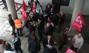 protesta sindacati conser 2015