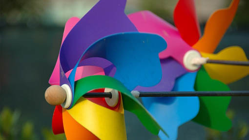 colore girandole vento