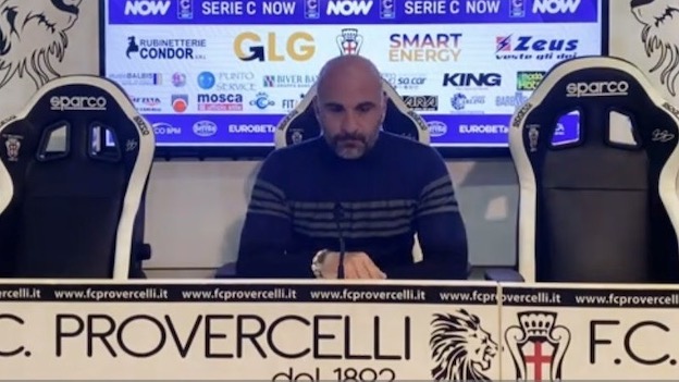 Marco Banchini non è più l'allenatore della Pro Vercelli