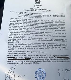 denuncia volpe
