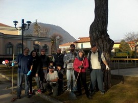 volontari parco intra