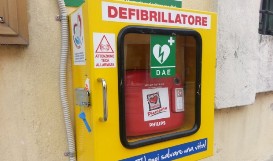 defibrillatore teca
