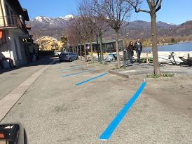 strisce blu feriolo