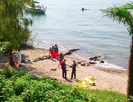 corta cadavere lago