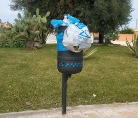cestino spazzatura