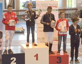 scherma vb leone podio francia