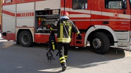 vigili del fuoco gas